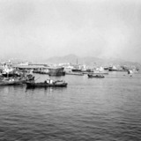 부산항에 정박한 배들1 [사진] [건] (1970-11-22)