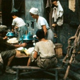 자갈치시장 인근 노천식당 [사진] [건] (1951)