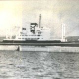 해방후 최초의 대미취항선 고려호 [사진] [건] (1952-10-03)