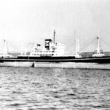 미국 취항 첫 화물선 고려호 [사진] [건] (1952-10)
