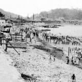 1920년대 자갈치 해수욕장 풍경 [사진] [건] (1920년대)
